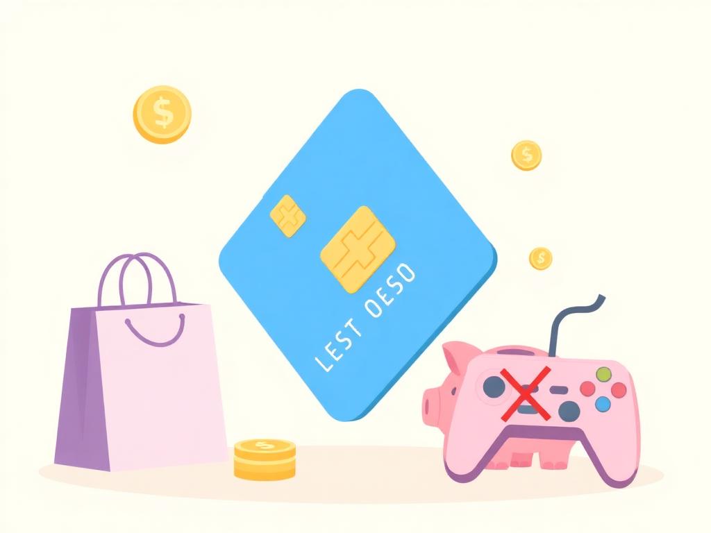 Illustration carte bleue