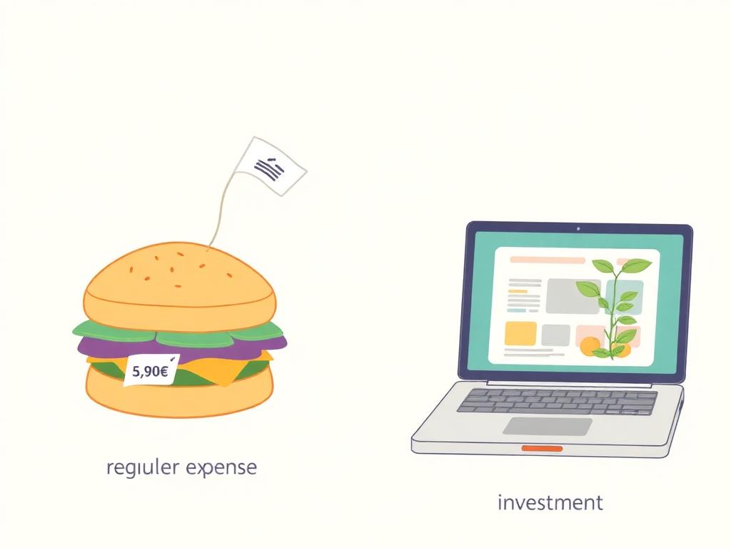 Illustration dépenses et investissements